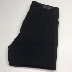 BLACK AG ADRIANO GOLDSCHMIED FARRAH HIGH-RISE SKINNY JEANS 30x31 LIKE NEW ⭐️